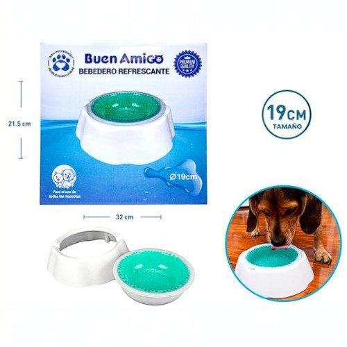 Plato para mascotas refrescante por mayor - Mascotas por mayor