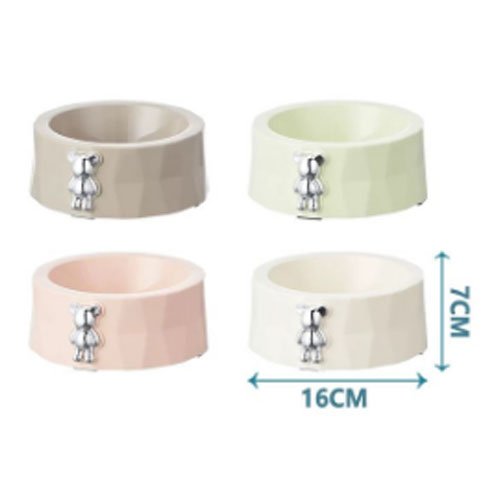 PLATO REDONDO DIAMANTE por mayor - Mascotas por mayor