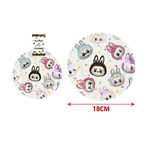 PLATOS LABUBU por mayor - Cotillon por mayor