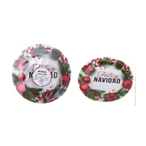 PLATOS NAVIDEÑO por mayor - Navidad por mayor