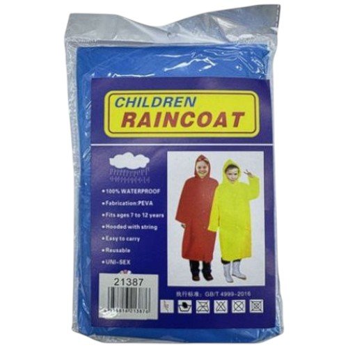 IMPERMEABLE INFANTIL 1 PZA por mayor en Chile