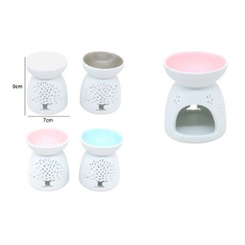 PORTA VELAS DE CERAMICA por mayor - Hogar por mayor