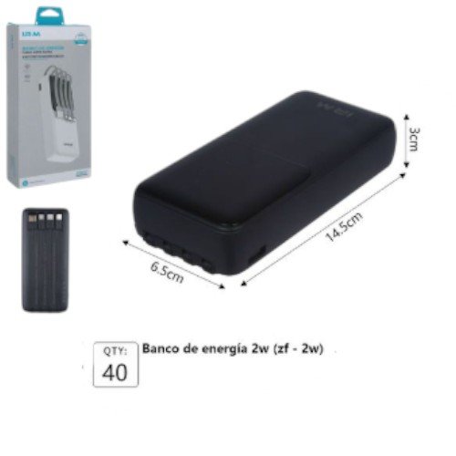 Power Bank portatil 2W (ZF-2W) por mayor Electrónica por mayor