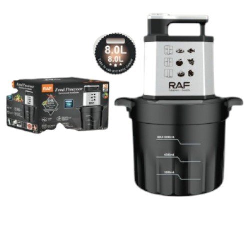 Procesador de Alimentos (Food Processor) de 8.0L con una potencia de 1000W por mayor Electrónica por mayor