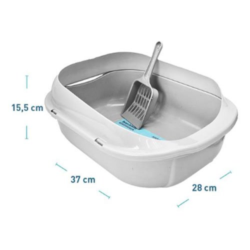 Arenero para gato - 28 X 37 X 15,5 CM - Compras Aqui