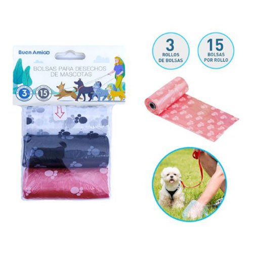 Bolsas para desechos de mascota - 3 PZA - Compras Aqui