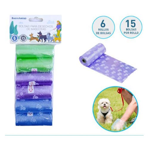 BOLSAS PARA DESECHOS DE MASCOTA