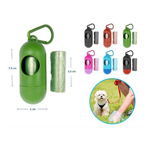 PORTA BOLSA Y BOLSA HIGIENICAS