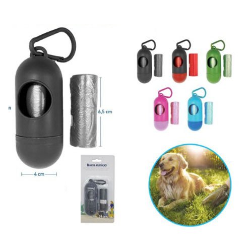 DISPENSADOR Y BOLSAS HIGIENICAS