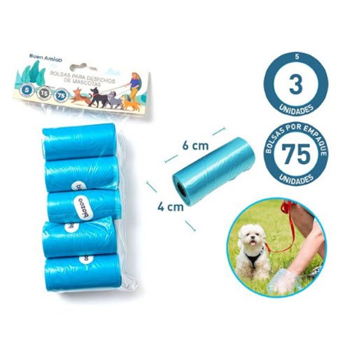 BOLSAS PARA DESECHOS DE MASCOTA