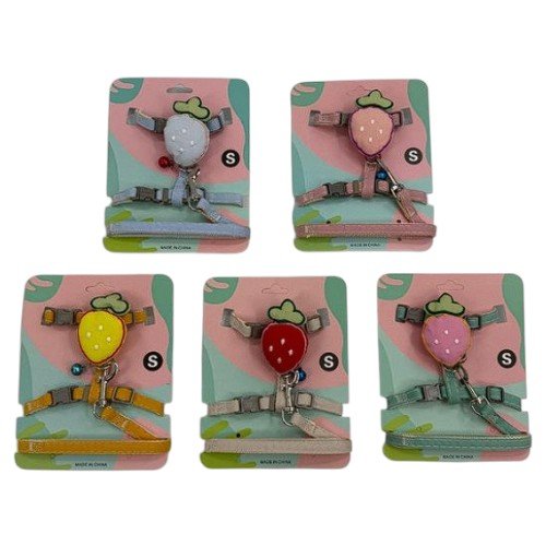 Arnes para mascota de fresa