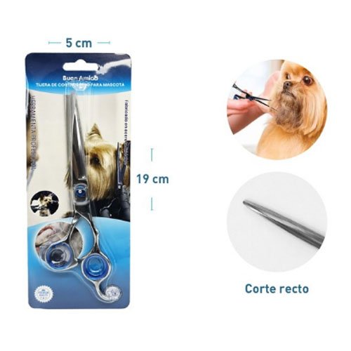 Tijera corte plano - 19 X 5 CM - Compras Aqui