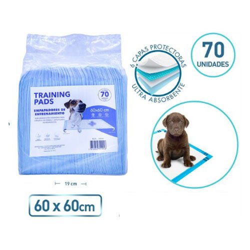 Sabanillas para perro - 70 PZA-60 X 60 CM - Compras Aqui