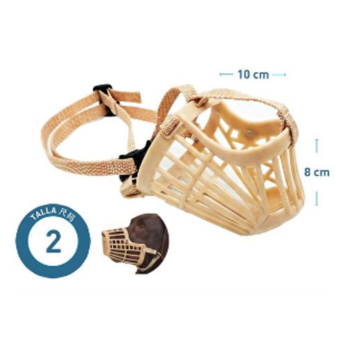 BOZAL PARA PERRO TALLA 2-10 X 8 CM por mayor en Chile