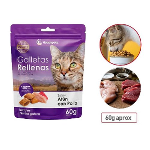 GALLLETAS RELLENAS ATUN-POLLO 60 GR por mayor en Chile