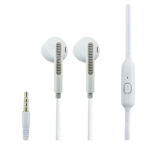 Audifono in ear con microfono modelo sn-w09 blanco. - pack de 20 unidades mayorista — imagen 2