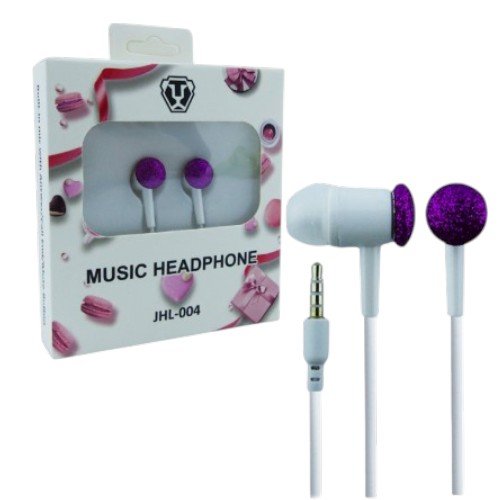 Audifono In Ear Con Microfono Modelo JHL-004 Con 9 Diseños.