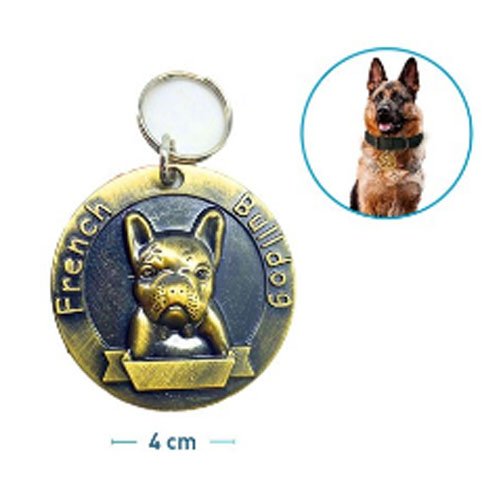 PLACA PARA MASCOTA 4 CM por mayor en Chile