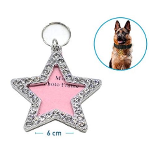 PLACA PARA MASCOTA 6 CM por mayor en Chile