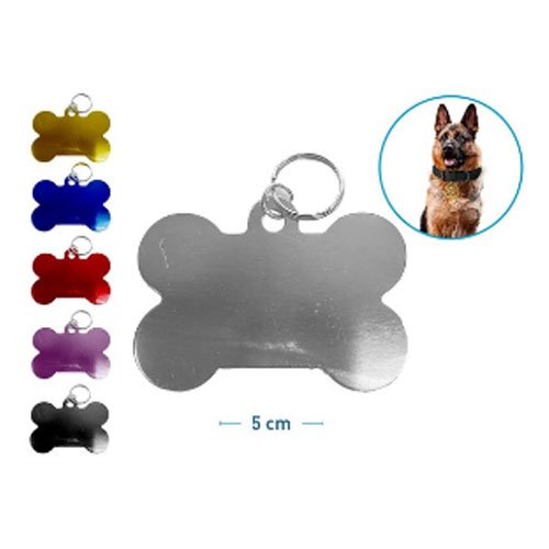 PLACA PARA MASCOTA 5 CM por mayor en Chile
