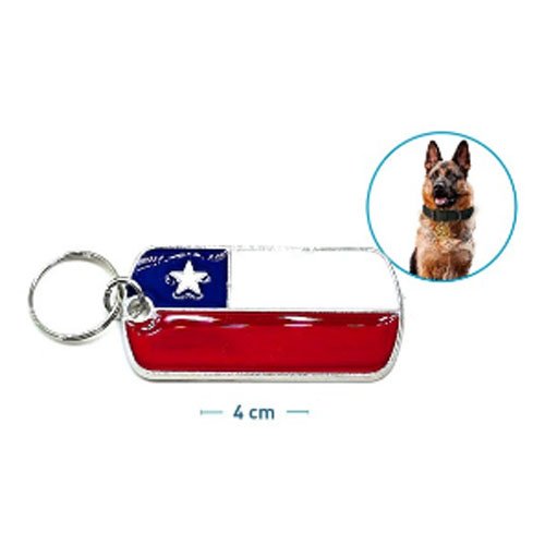 PLACA PARA MASCOTA 4 CM por mayor en Chile