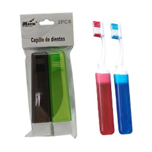 SET CEPILLO DENTAL VIAJERO 2 PZA por mayor en Chile