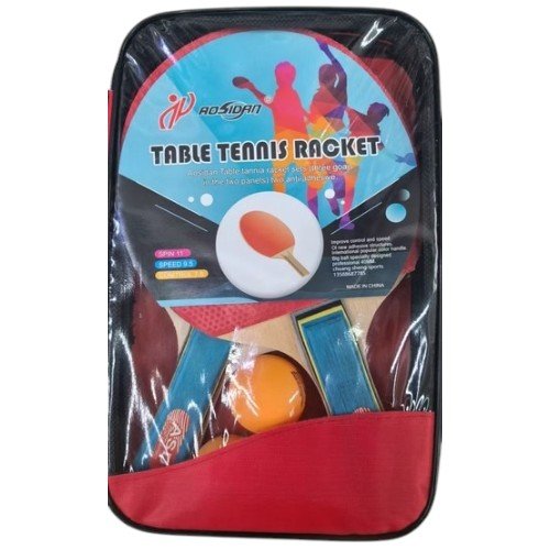 Set de Ping Pong con Funda de Transporte con Cierre 1PZA por mayor en Chile