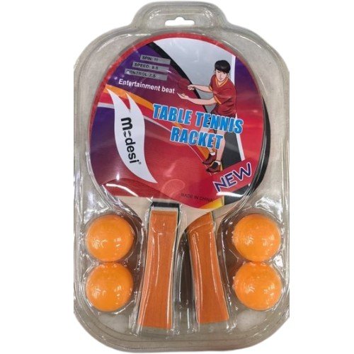Set de Ping Pong de Alta Rotación con Paletas y 4 Pelotas 1PZA por mayor en Chile