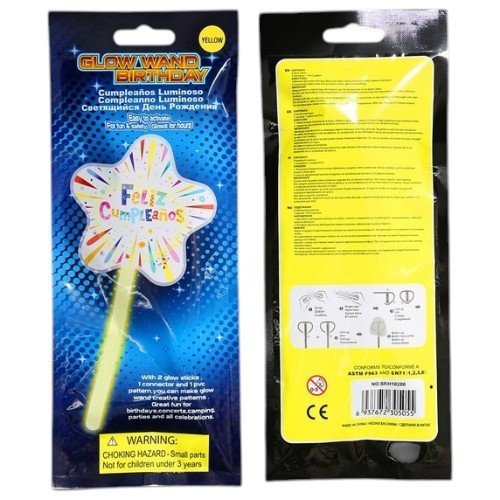 VARITA ESTRELLA LUMINOSA NEON 1PZA por mayor en Chile