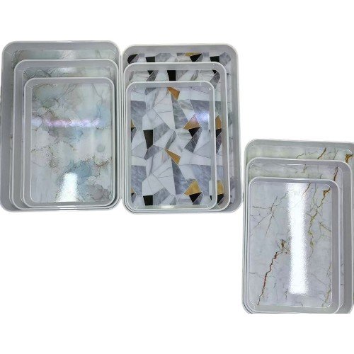 PLATO MELAMINA RECTANGULAR 40.5 X 28.2 X 3.1 por mayor en Chile