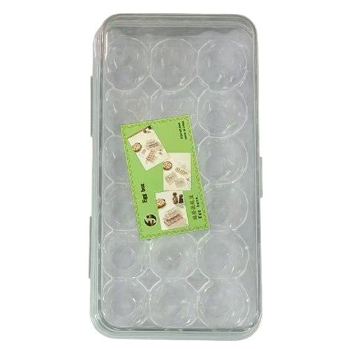 Organizador Contenedor Huevera Plástica de 18 Espacios 28 X 14 X 8CM por mayor en Chile