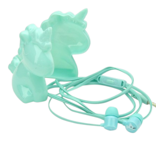 Audifono para niños con cable, unicornio, tuk t-308, 4 colores. en caja. mayorista — imagen 3