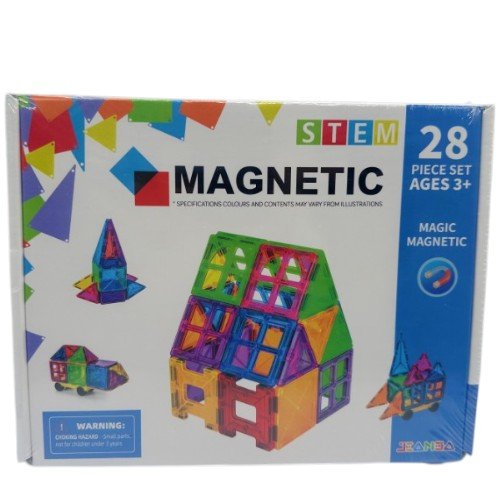 Juego Bloques Magnéticos 28 Pcs 28PZAS por mayor en Chile