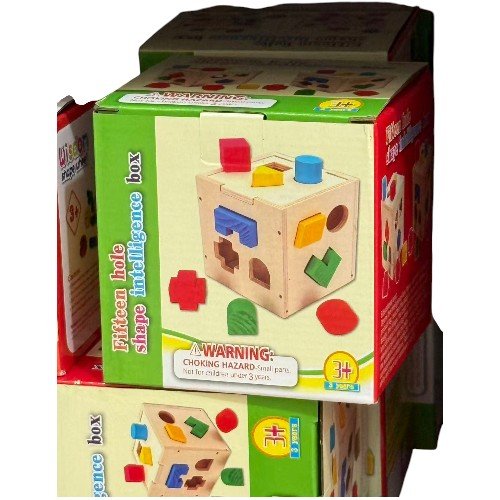 Juego De Madera Cubo Encaje 1PZA por mayor en Chile