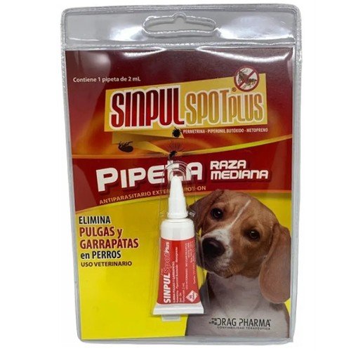 Pipeta Sinpul Spot 2ML por mayor en Chile