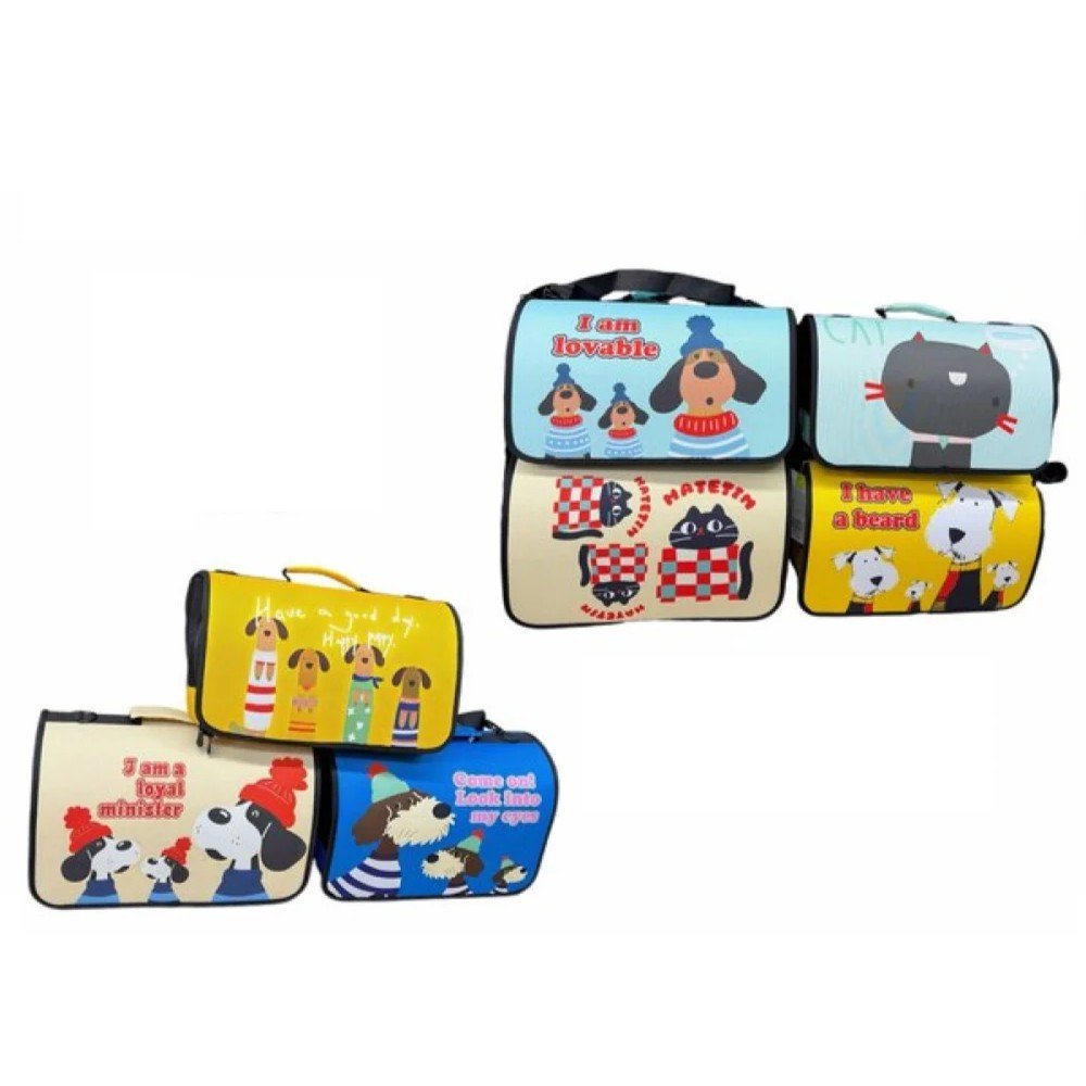 BOLSO MEDIANO ESTAMPADO 43 X 24 X 25CM por mayor en Chile