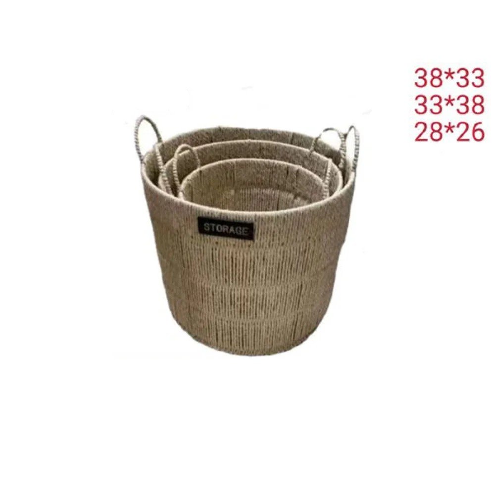 Cesta de almacenamiento: 33 cm (largo interior) 36 cm (alto) 27 + 5 cm (largo interior) / 28 cm (largo interior) 31 cm (alto) 25 + 5 cm (largo interior) / 23 cm (largo interior) 26 cm (alto) 23 + 5 cm 38X33CM - 33X38CM - 28X26CM por mayor en Chile
