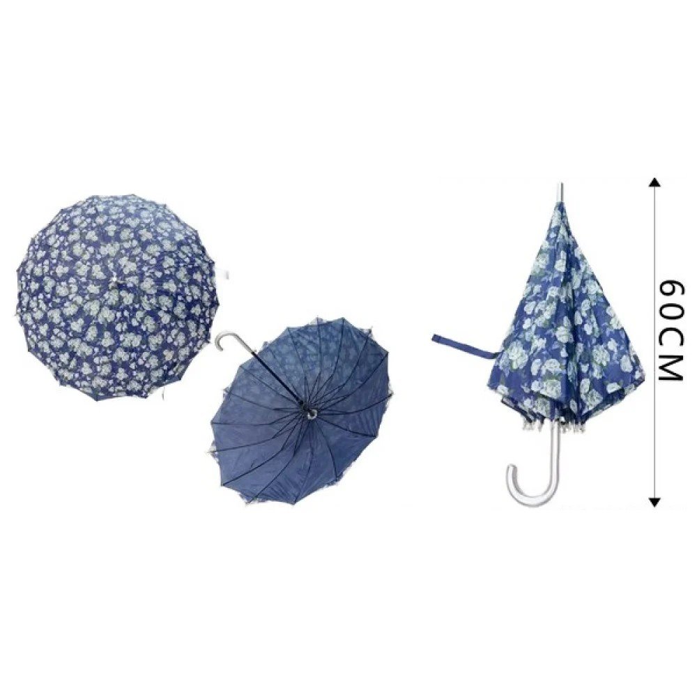 Paraguas automático de doble capa de 60 cm y 16 hebras 60 cm por mayor en Chile