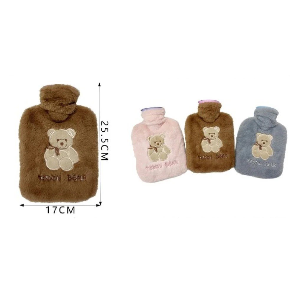 Bolsa de agua caliente con forma de oso bufanda (1000 ml) 1000ml por mayor en Chile