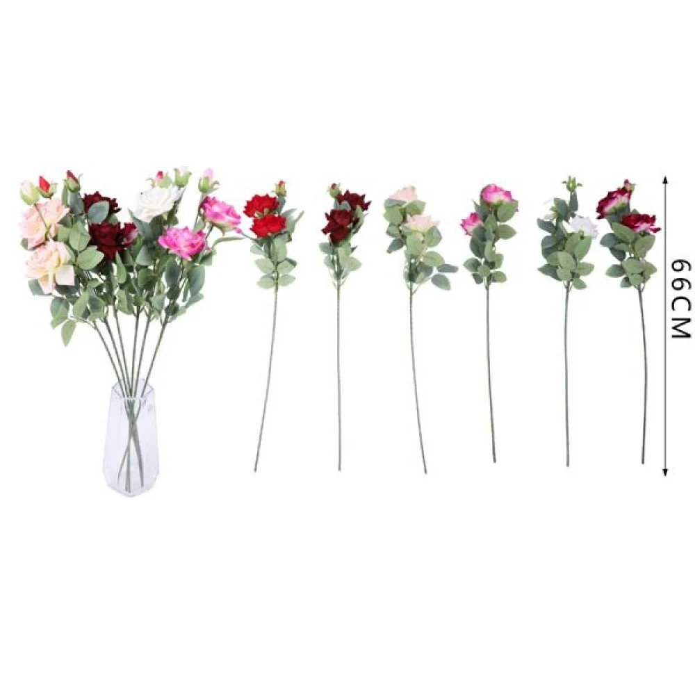 3 Rosas de cuerno de hada 66 CM por mayor en Chile