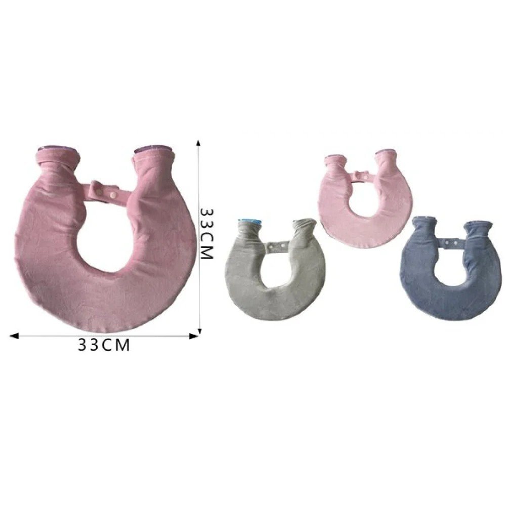 Bolsa de agua caliente con forma de almohada en forma de U 33 X 33 CM por mayor en Chile