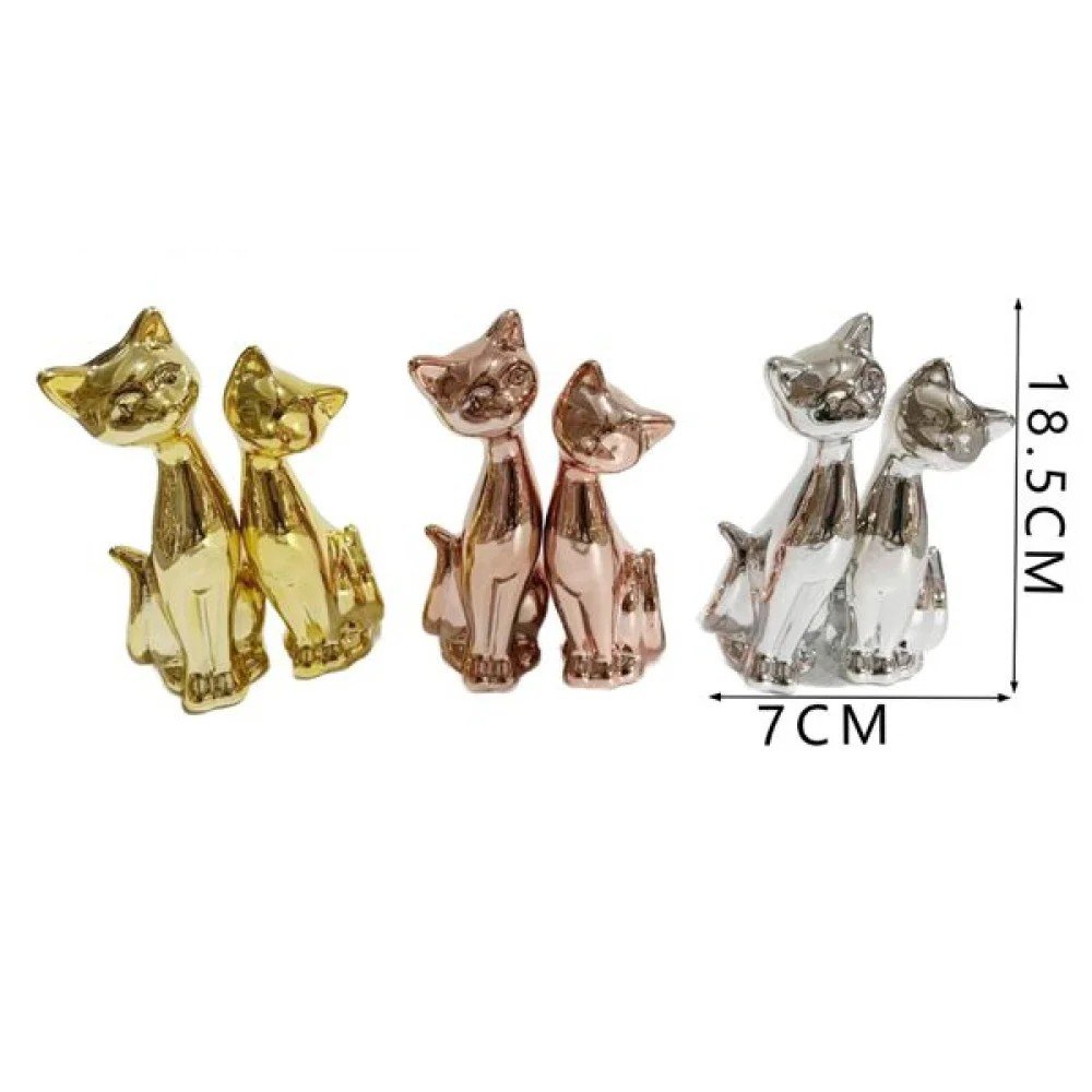 Artesanía de cerámica / Oro. plata y oro rosa pcs 7 X 18,5 CM por mayor en Chile