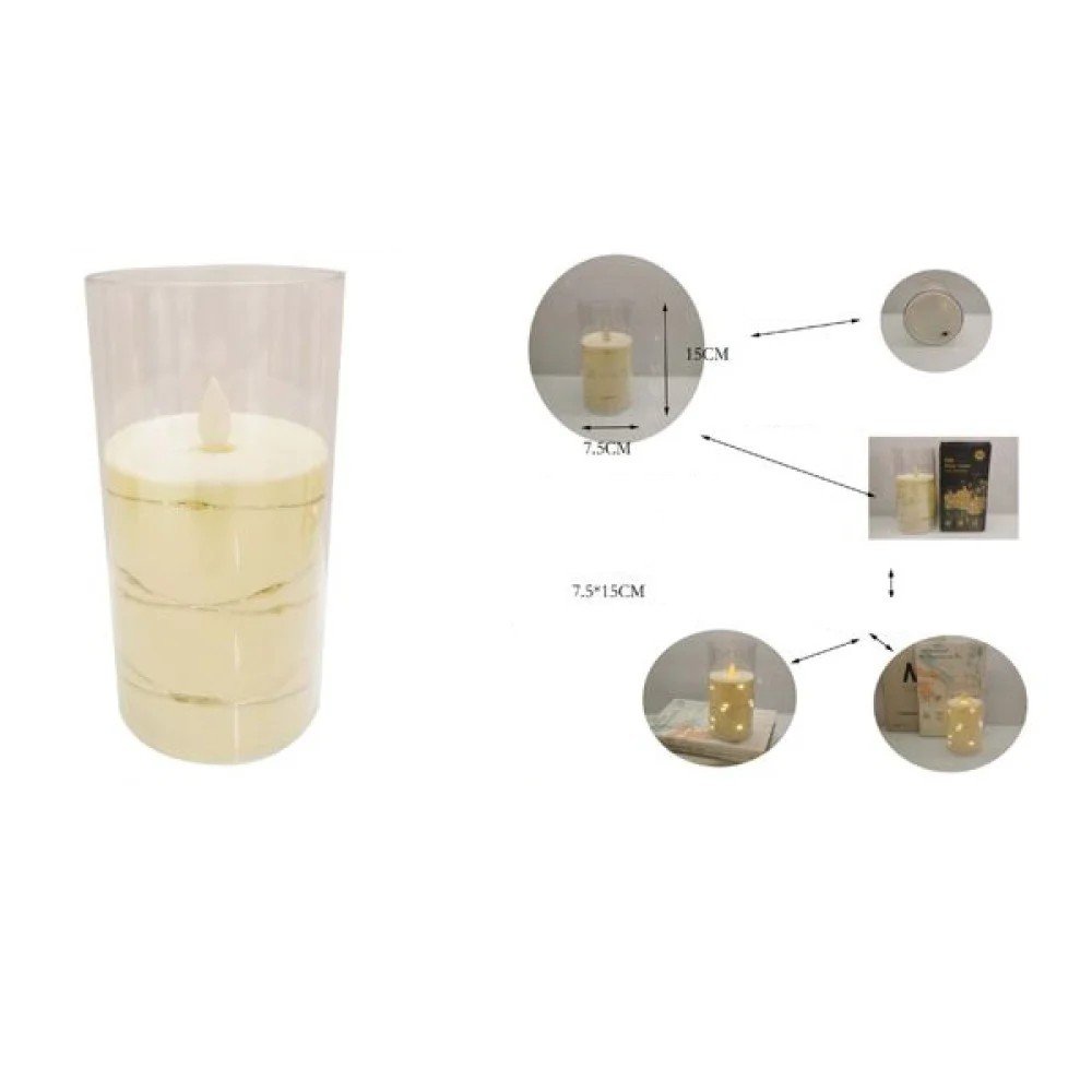 7.5*15 Velas colgantes de cuerda 7.5*15 7,5 X 15 CM por mayor en Chile