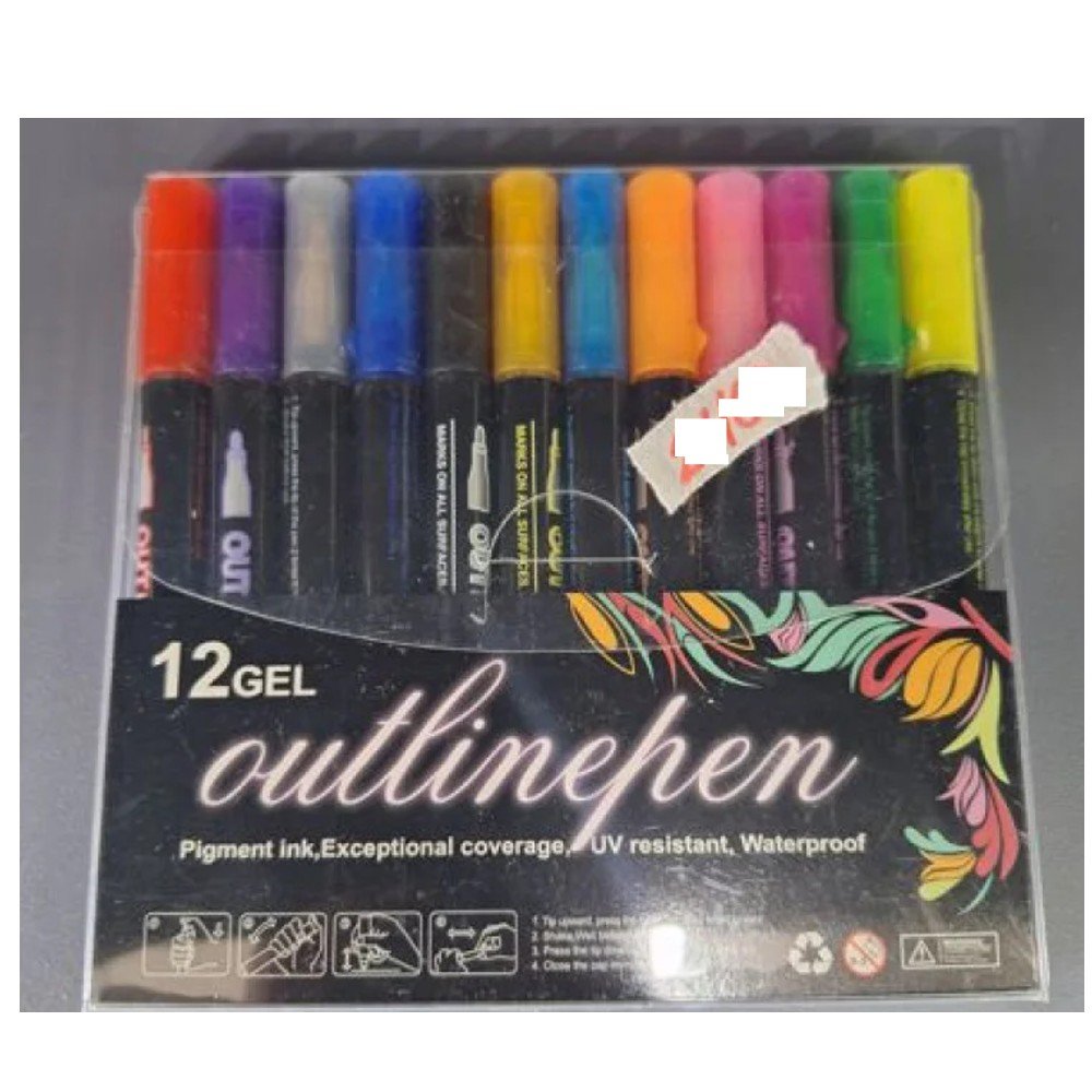 MARCADORES TINTA GEL 12 PA por mayor en Chile