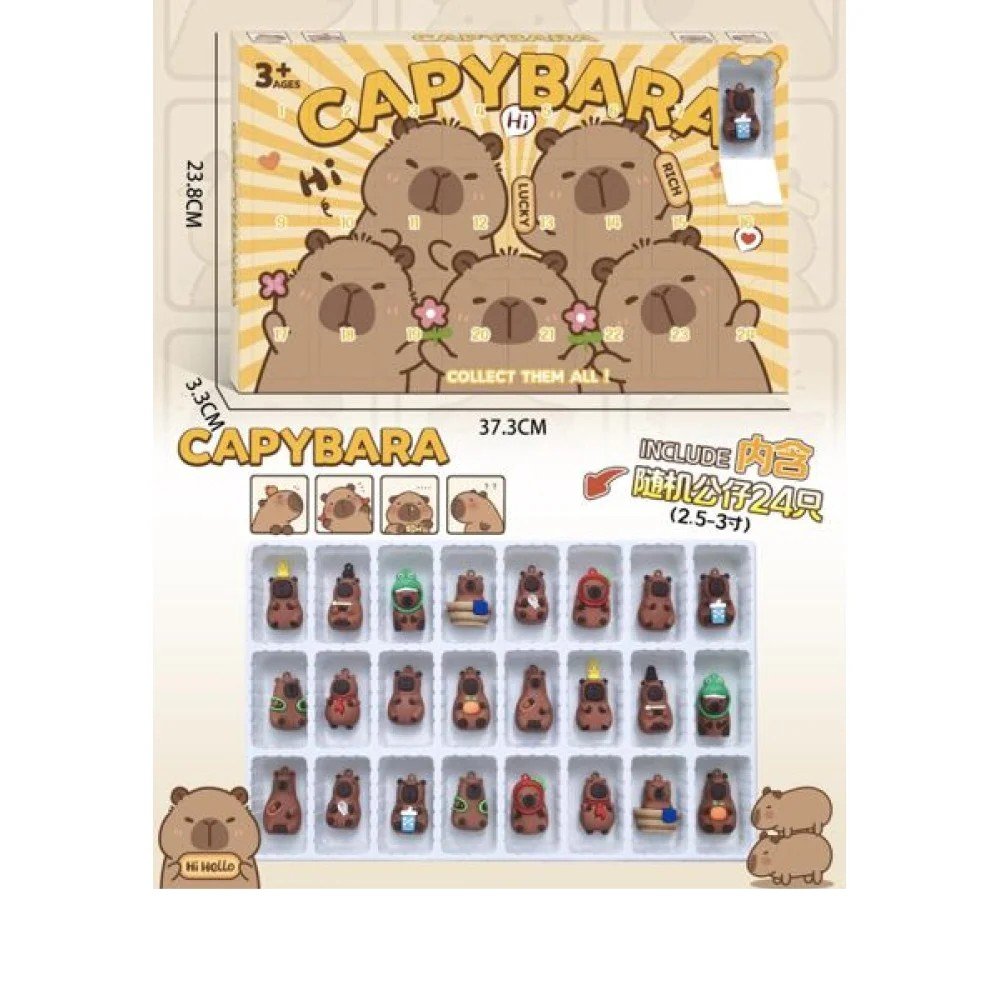 SET FIGURAS CAPIBARA 24 PZA por mayor en Chile