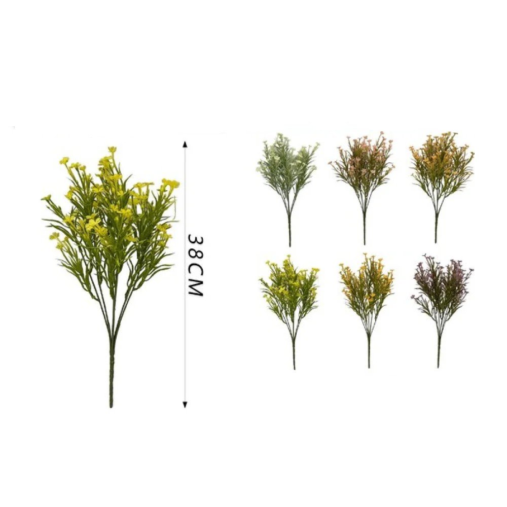 Hierba pequeña de clavel de 38 cm (7 cabezas, malla 21) 38 cm por mayor en Chile