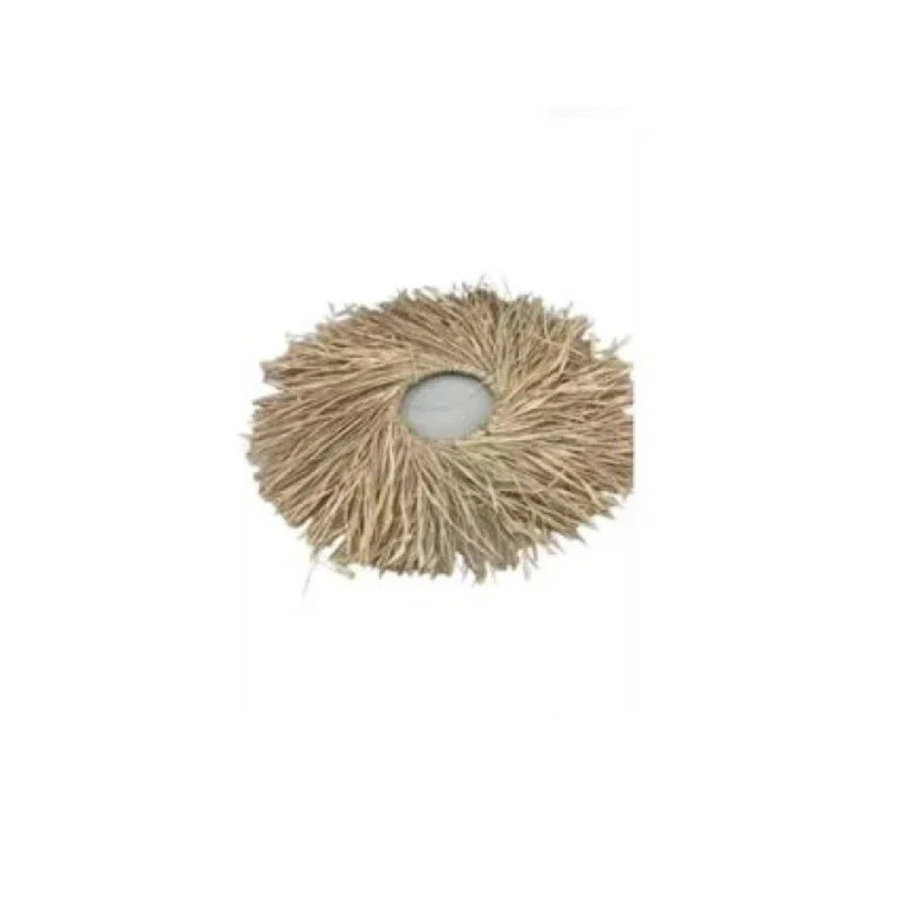 Colgante pequeño de rafia natural 40 x 10 x 2.5CM por mayor en Chile
