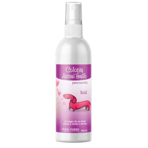 COLONIA ANIMAL HEALTH VIOLET HEMBRA 160 ML por mayor en Chile