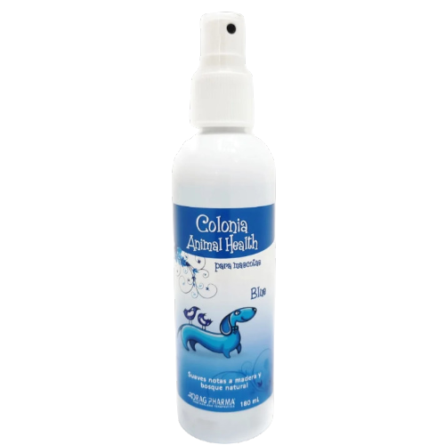 COLONIA ANIMAL HEALTH AZUL MACHO 160 ML por mayor en Chile