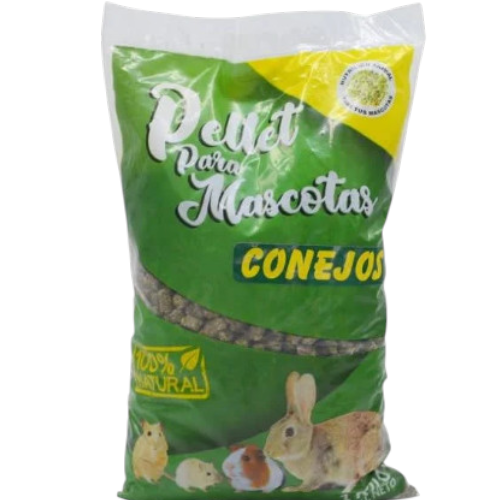 PELLET CONEJOS Y CUYES 1KG por mayor en Chile